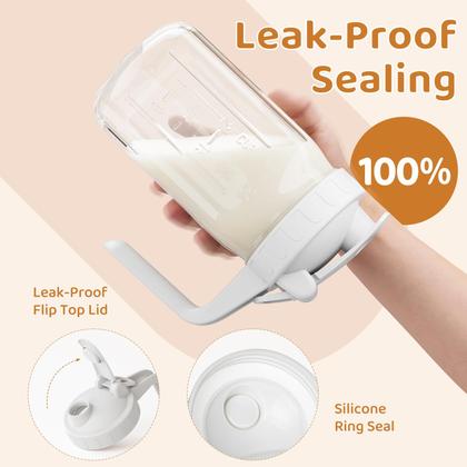 Imagem de Jarra de leite materno OneDream Mason Jar 950mL com tampa e bico