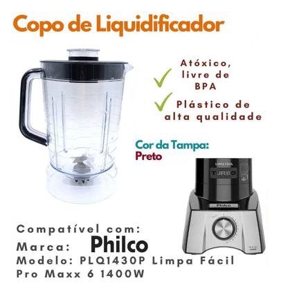 Imagem de Jarra De Liquidificador Philco Plq1430p Plq1430 Pro Maxx