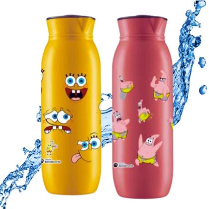 Imagem de Jarra De Plástico Bob Esponja Ou Patrick Para Suco Agua Com Tampa