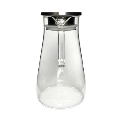 Imagem de Jarra De Vidro Borossilicato Mercury Com Tampa Inox 1,5L