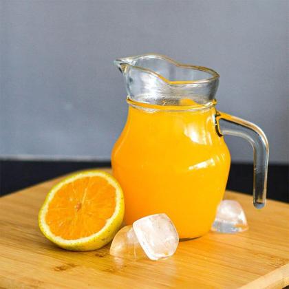 Imagem de Jarra de Vidro Lisa com Alça Em Casa Tem 500ml