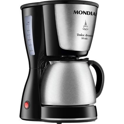Imagem de Jarra de Vidro Original p/ Cafeteira Mondial Dolce Arome Inox 30 Xícaras C37 Ji Preto