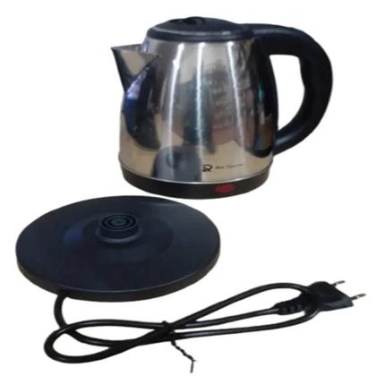 Imagem de Jarra Elétrica Bule Chaleira Inox Esquenta Cafe 1,8 Portátil