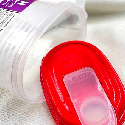 Imagem de Jarra Média com Flip Top 1,4 Litros Graduada Plástico Colors