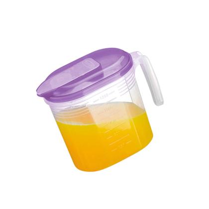 Imagem de Jarra Média com Flip Top 1,4 Litros Graduada Plástico Colors