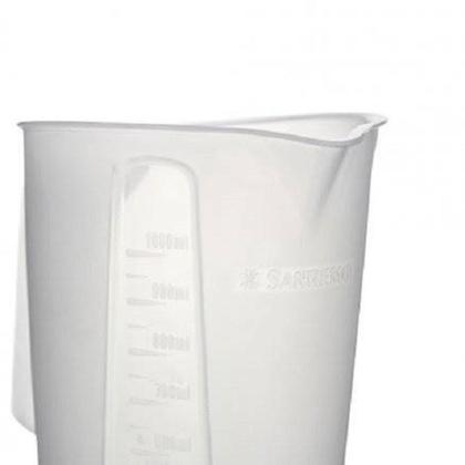 Imagem de Jarra Medidora 1 Litro Com Alça e Graduado Plastico Sanremo Sr805 Livre De BPA