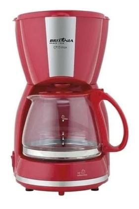 Imagem de Jarra Para Cafeteira Britânia Cp15 Inox Vermelha