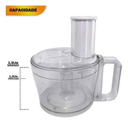 Imagem de Jarra para Multiprocessador Compatível Walita Power Chop 600w 750w Ri7630