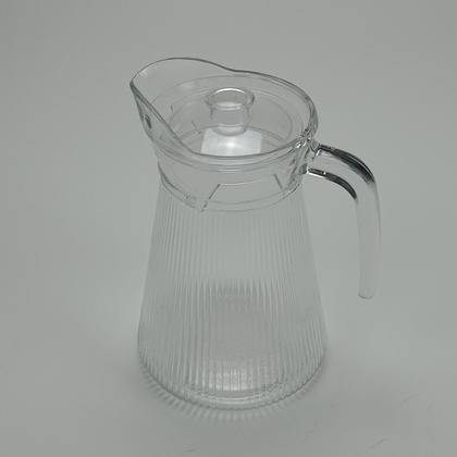 Imagem de Jarra suco água acrilico vidro 1,6 litros transparente com alça