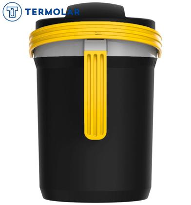 Imagem de Jarra Térmica Fliptop 2.5l Preto E Amarelo Termolar