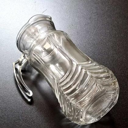 Imagem de Jarra Vidro Diamante com Tampa Em Casa Tem 1,8L