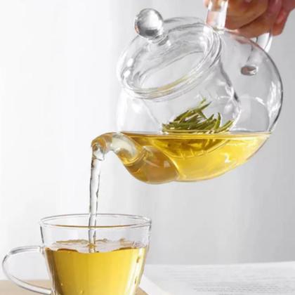 Imagem de Jarra Vidro Infusor Chá Café 600ml Borossilicato Premium