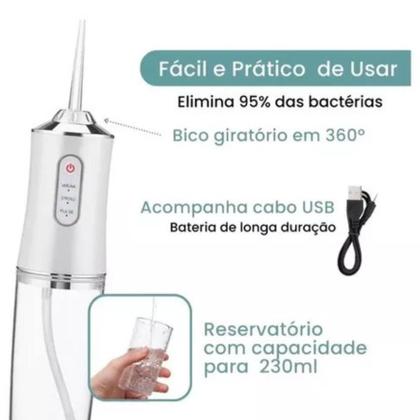 Imagem de Jato D'Água Preciso: Irrigador Oral Para Limpeza Detalhada