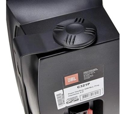 Imagem de Jbl Caixa De Som Ambiente C321 Acústica 30w Rms Cada Preta Kit 08 Unidades