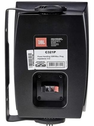 Imagem de Jbl Caixa De Som Ambiente C321 Acústica 30w Rms Cada Preta Kit 08 Unidades