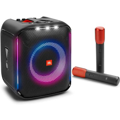 JBL Partybox Encore Essential Com 2 Microfones Sem Fio Caixa de