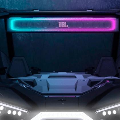 Imagem de JBL Rallybar XL Soundbar para Veículos Externos Bluetooth Iluminação Led Dinâmica Amplificador Classe-D 300W IP66 Preto