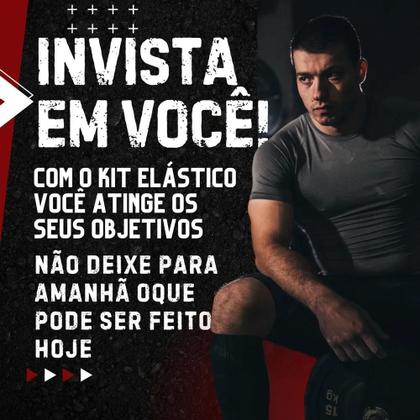Imagem de Jcanova Store Kit Elásticos Academia 11 Peças Borracha Corda