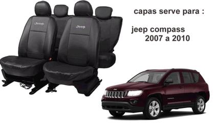 Imagem de Jeep Compass 2007-2010: Capa de Couro, Capa de Cobrir e Limpador de Parabrisa Exclusivos