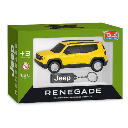 Imagem de Jeep Renegade de Brinquedo Rodas Livres na Caixa Presente