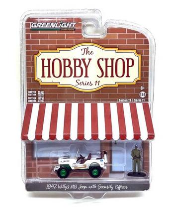 Imagem de Jeep Willys MB 1942 figura Segurança Chase Greenlight 1/64