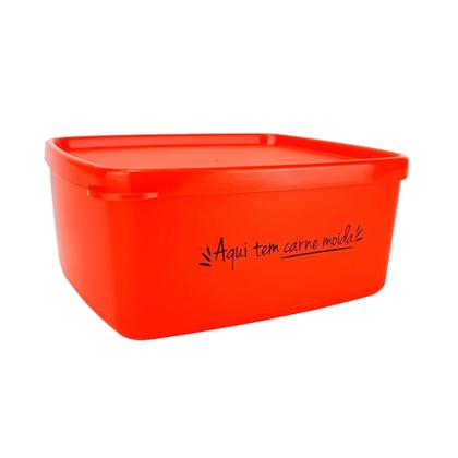 Imagem de Jeitosinho ''Aqui Tem Carne Moída'' Laranja 400ml Tupperware