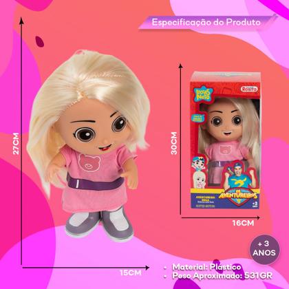 Imagem de Jessica Aventureira Com Som 27cm Lucas Neto Nova 1081