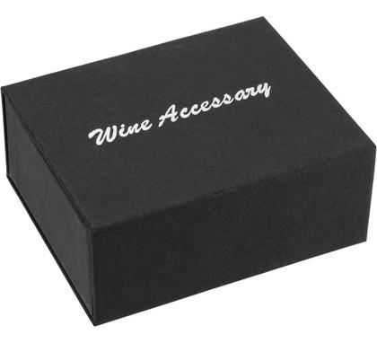 Imagem de Jg Acessórios Pourer Home&Co 5x12x10cm Acrilico Preto Bar Vinho e Coquetel para Festa