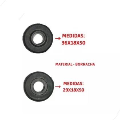 Imagem de Jg Bucha Do Braço Tensor A E B Chery Face / S18 4 Unidades