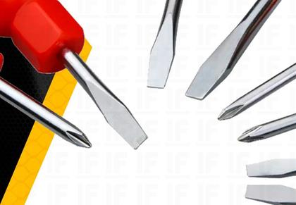 Imagem de Jg chave fenda/phil 8pc western vermelho