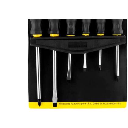Imagem de Jg Chave Fenda/Phil.Eda C/06Pc 8Qp