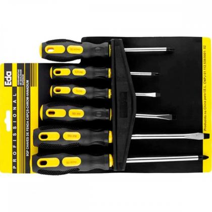 Imagem de Jg Chave Fenda/Phil.Eda C/06Pc 8Qp