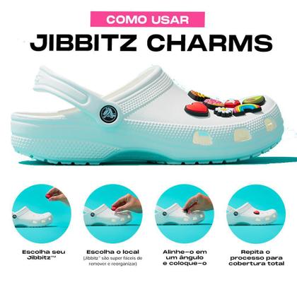 Imagem de Jibbitz charm comida 3 pack unico