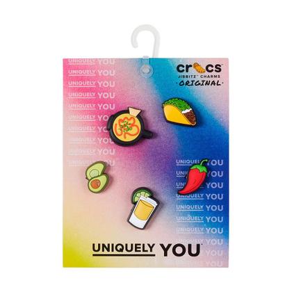 Imagem de Jibbitz comida mexicana pack com 5 peças unico