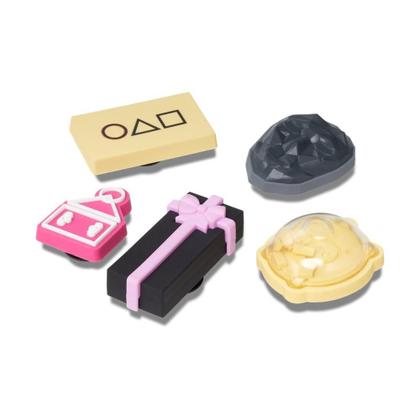 Imagem de Jibbitz squid game pack com 5 peças unico