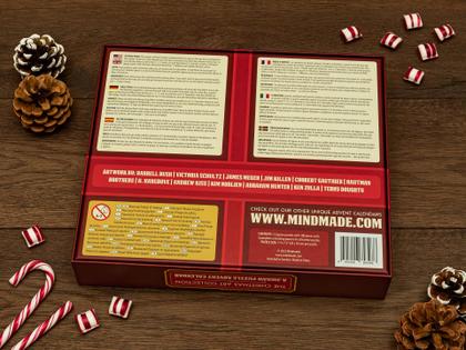 Imagem de Jigsaw Puzzle Advent Calendar Mindmade 2024 com 12 x 100 unidades
