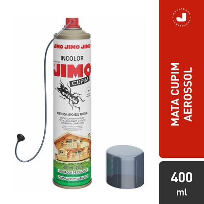 Imagem de JIMO Cupim Contra Cupim Brocas e Formigas Alto Poder Residual e de Penetração Aerossol 400ml