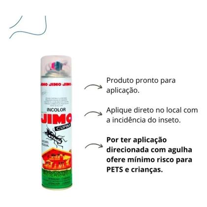 Imagem de Jimo cupim incolor aerosol 400ml