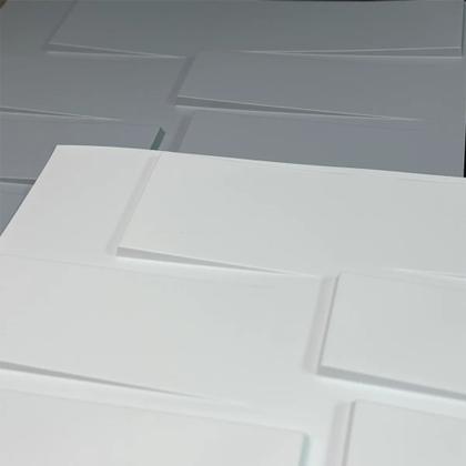 Imagem de JK Kit 16 Placas 3D 50x50cm Dubai Cinza