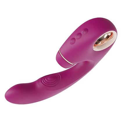 Imagem de Joanna S-Hande Vibrador Estimulador Clitóris e Ponto G com Tapping 9 Intensidades Recarregável