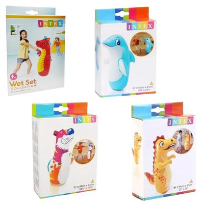 Imagem de João Bobo Teimoso Infantil Inflável Animais Bichinhos Intex