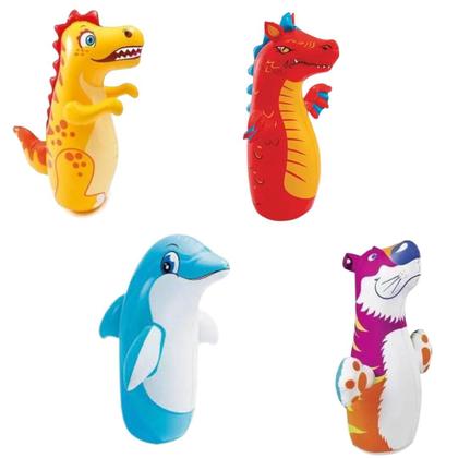 Imagem de João Bobo Teimoso Infantil Inflável Animais Bichinhos Intex