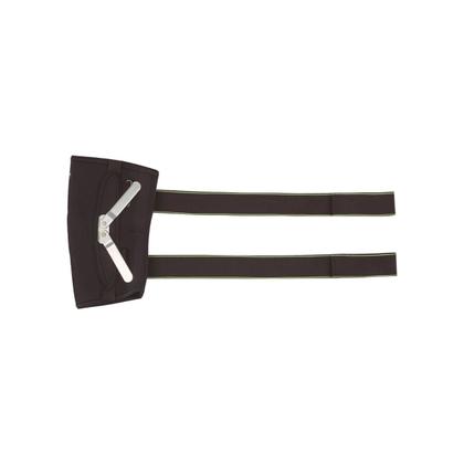 Imagem de Joelehira neoprene articulada dobradicas e cintas cruzada preta  bc0623 - mercur