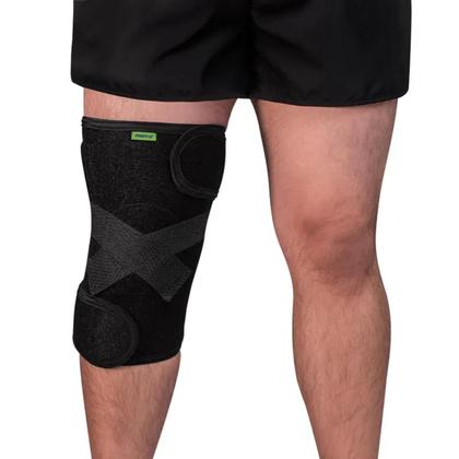 Imagem de Joelheira Ajustável C/ Hastes Cintas Compressão Flex Mercur