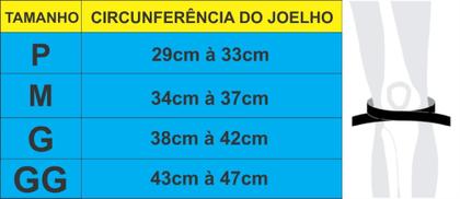 Imagem de Joelheira Articulada Reforçada Neoprene 7mm