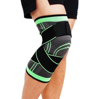 Imagem de Joelheira Articulável Elástica Sports Cinta Ajustável Joelho Acessório Esportivo LE6104