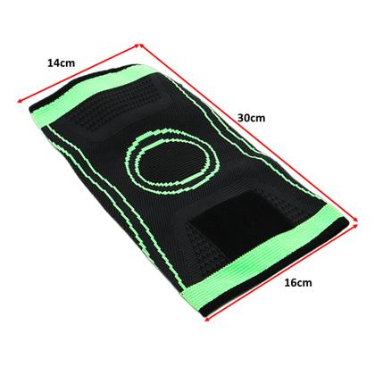 Imagem de Joelheira Articulável Elástica Sports Cinta Ajustável Joelho Acessório Esportivo LE6104