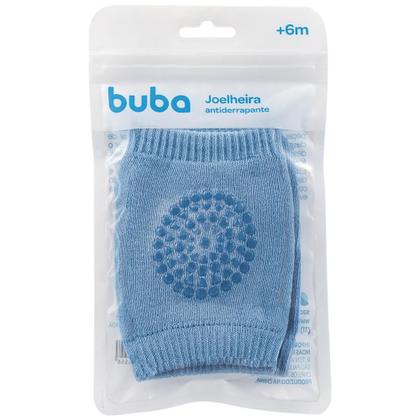Imagem de Joelheira Bebê Engatinhar Antiderrapante Azul 14555 - Buba