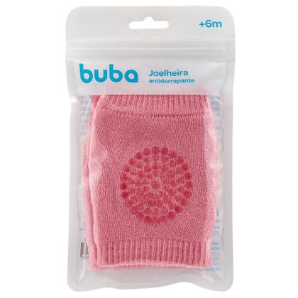 Imagem de Joelheira Bebê Engatinhar Antiderrapante Rosa 14554 - Buba
