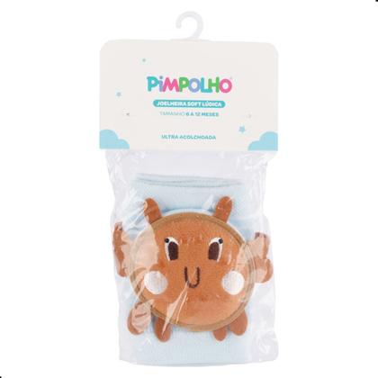 Imagem de Joelheira com Proteção Para Bebê Soft Antiderrapante 06 A 12 Meses Animais Pimpolho